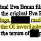 Excerpt from a National Archives investigation into the missing Eva Braun films (National Archives Office of the Inspector General)